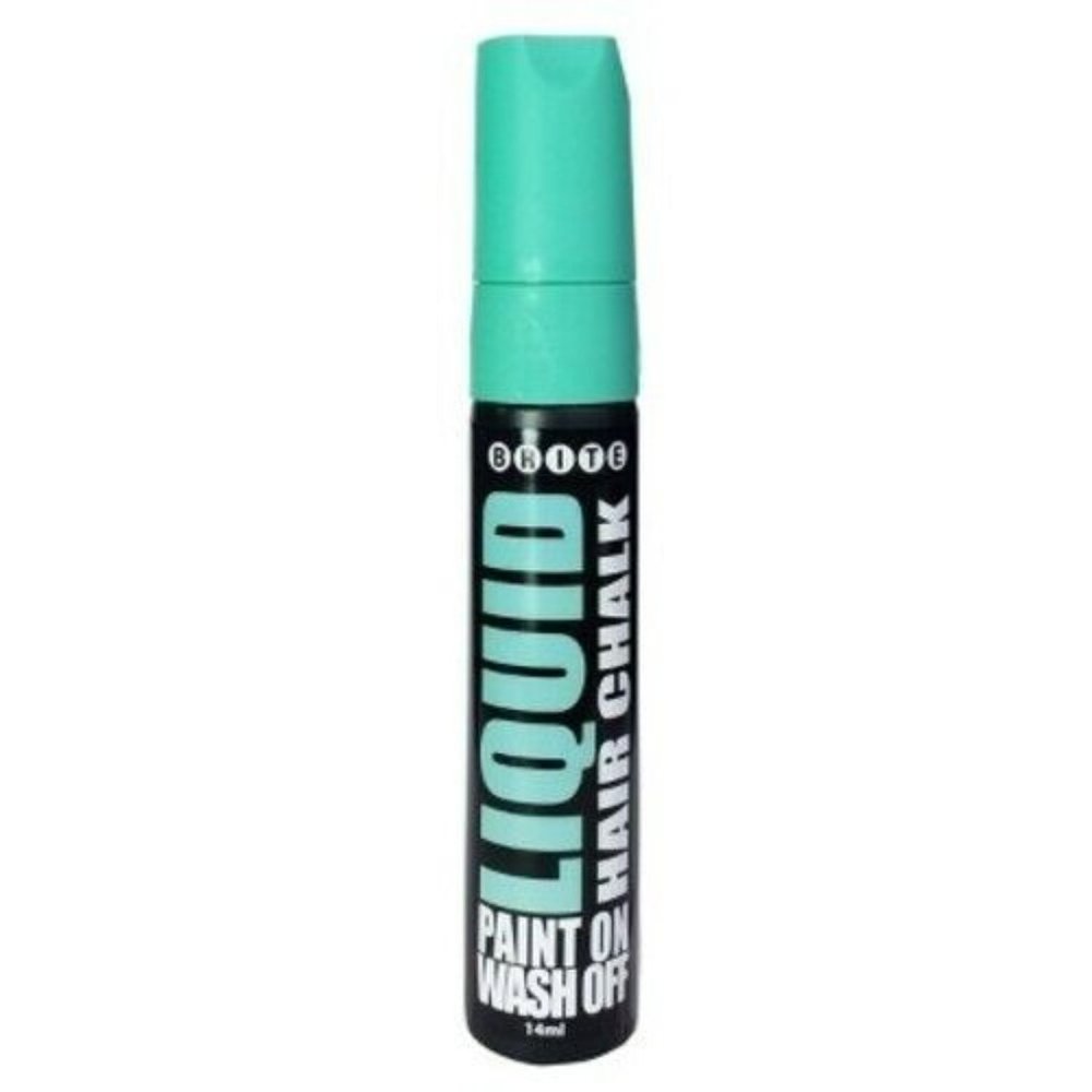 2/$10 💥 1011 New BRITE Liquid Paint On Wash Off Liquid Hair Chalk Blue/Teal